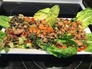 wild rice and tuna salad