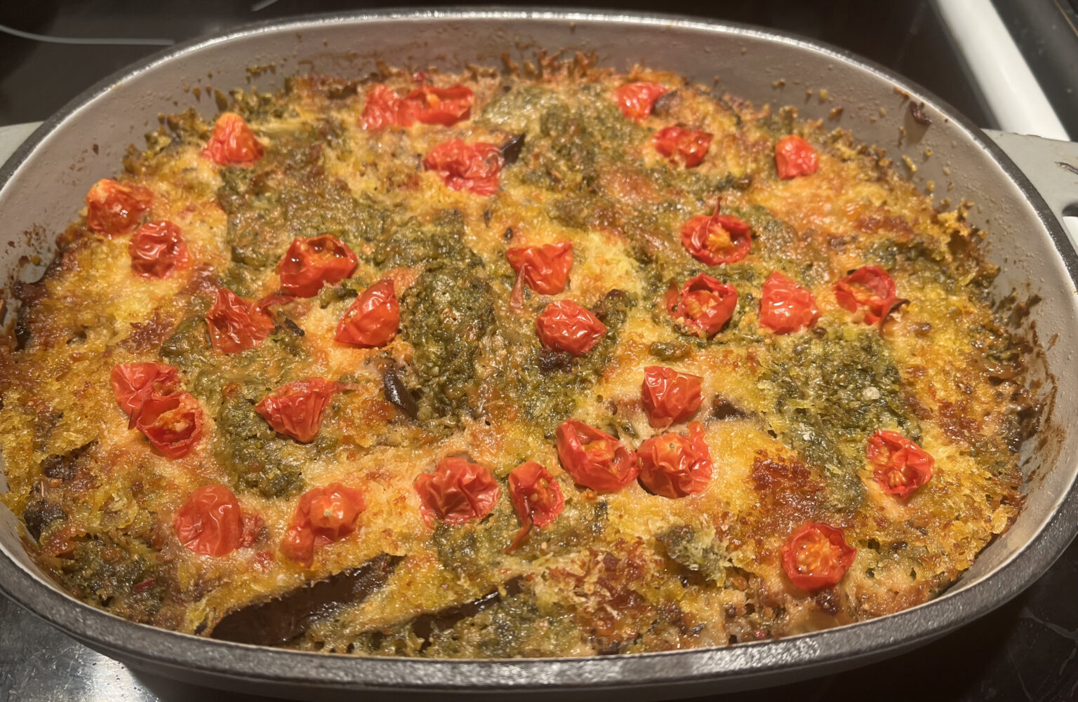 Eggplant Cheese Casserole Simply Natural Gourmet Cookbook