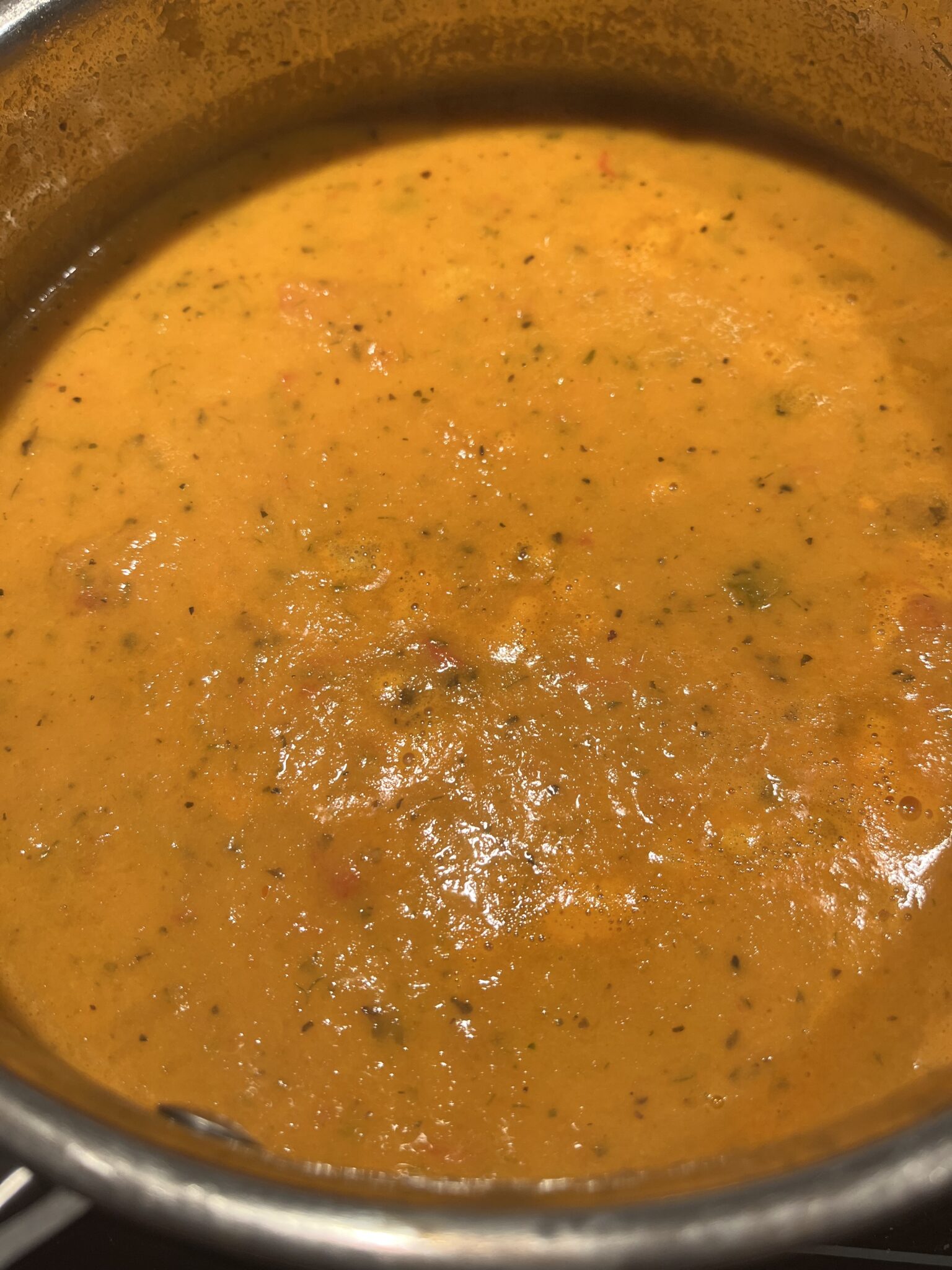 Creamy Heirloom Tomato Soup