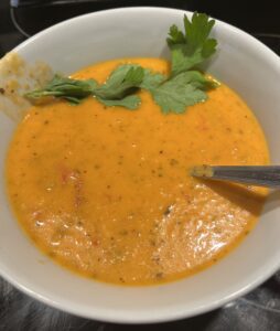Creamy Heirloom Tomato Soup