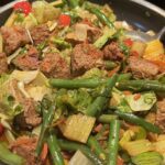 Ginger Beef and Veggie Stirfry