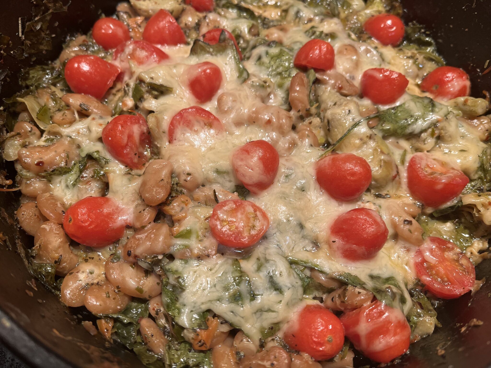 Baked Cassoulet Beans Provencale