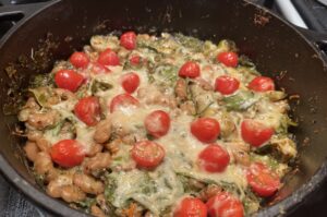 Baked Cassoulet Beans Provencale