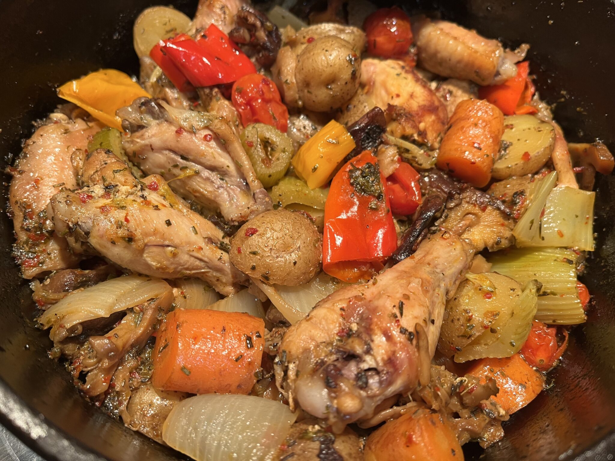 Dutch Oven Coq au Vin
