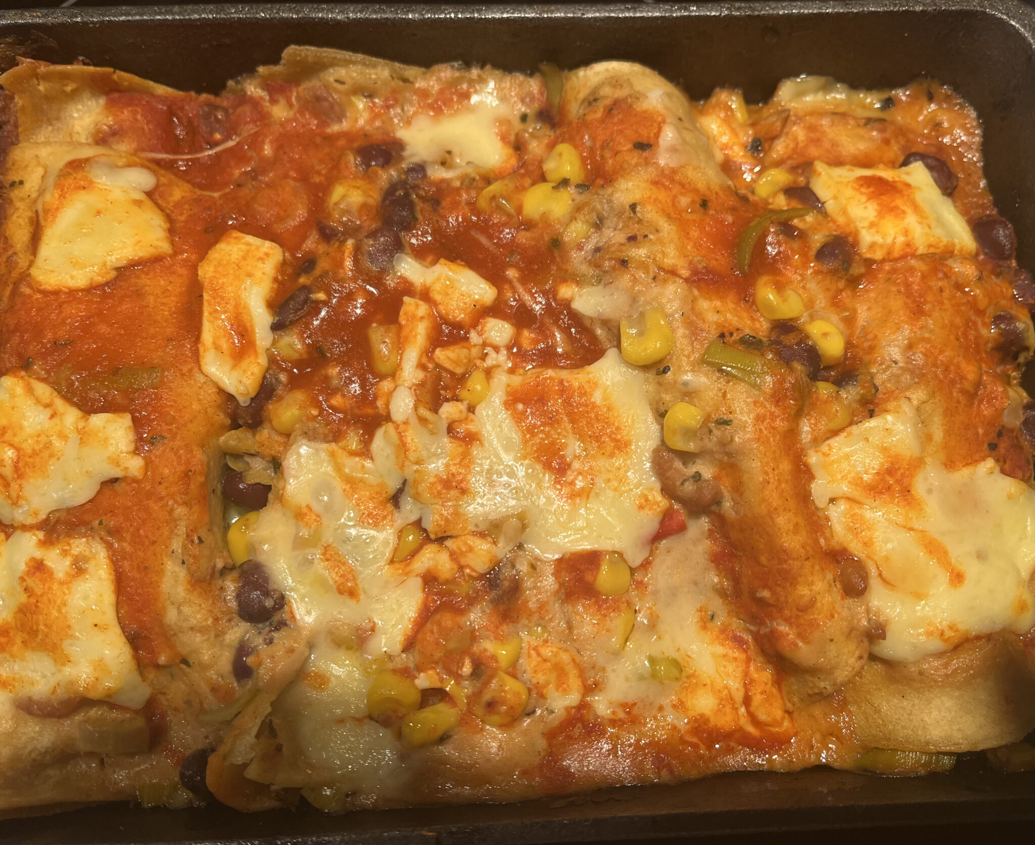 Shrimp Enchiladas with Seafood Bisque