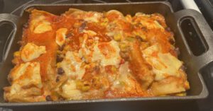 Shrimp Enchiladas with Seafood Bisque