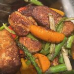 Halloumi with Spring Vegetables