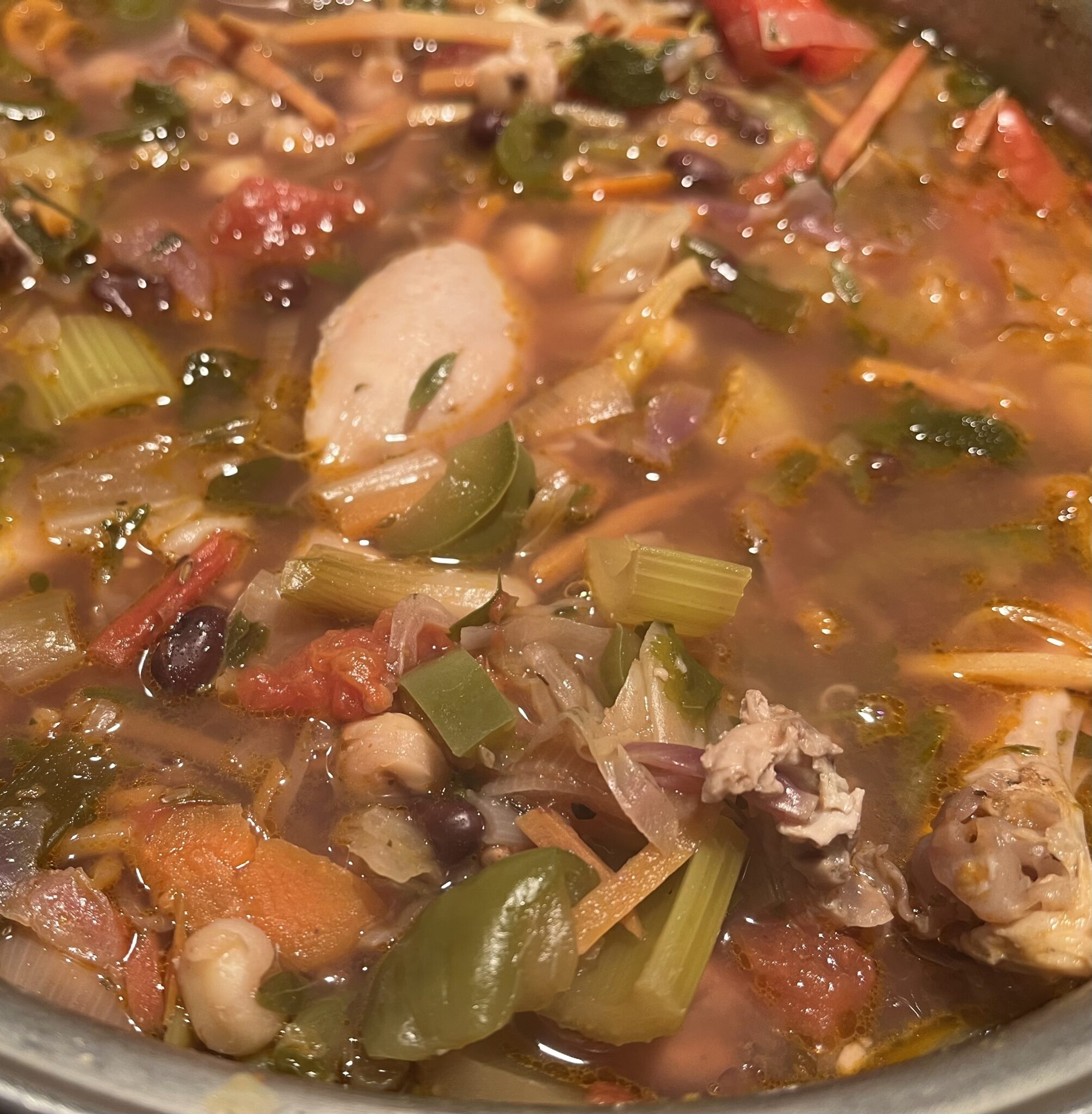 Chicken Vegetable Posole